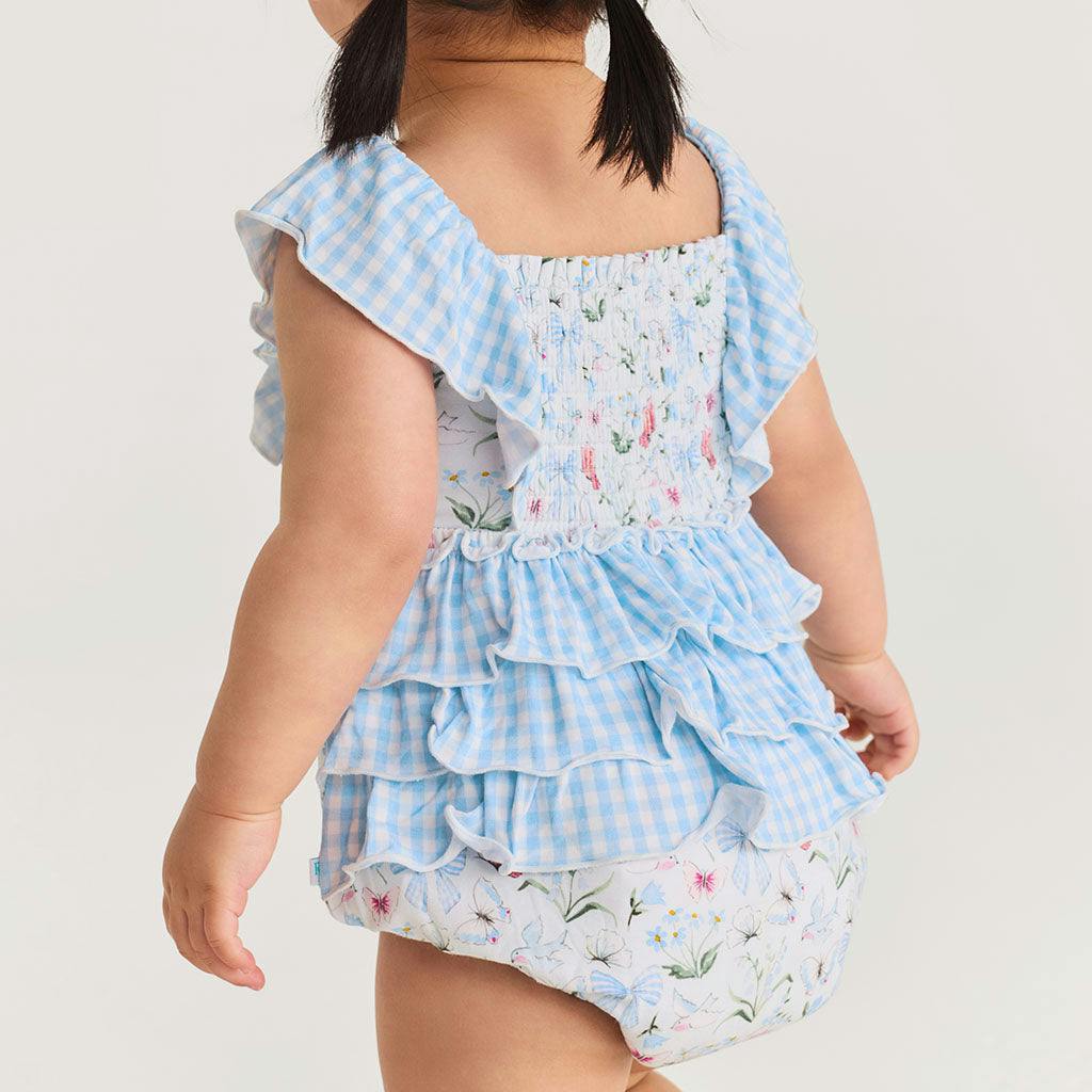 Gail Ruffled Bubble Romper