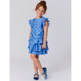Girls Hi-Shine Tiered Skirt