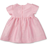 Dupioni Dress With Flower Vines