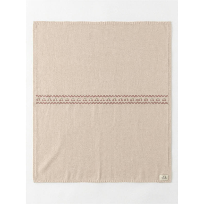 Knit Blanket With Cherry