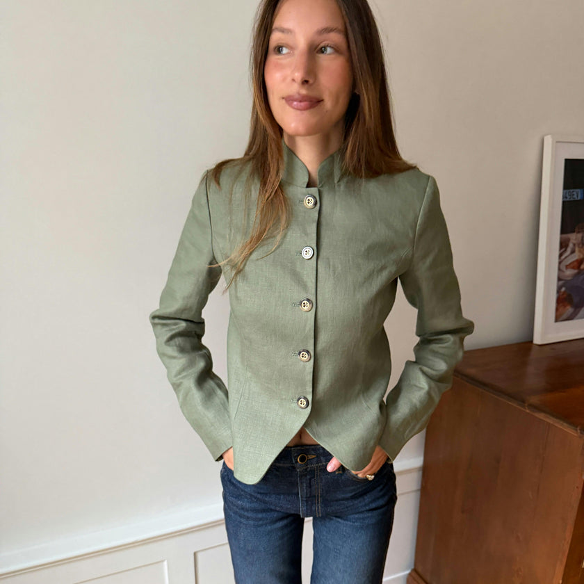 The Valerie Jacket - Olive