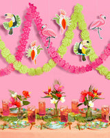Tropical Party Banner - accordion banner