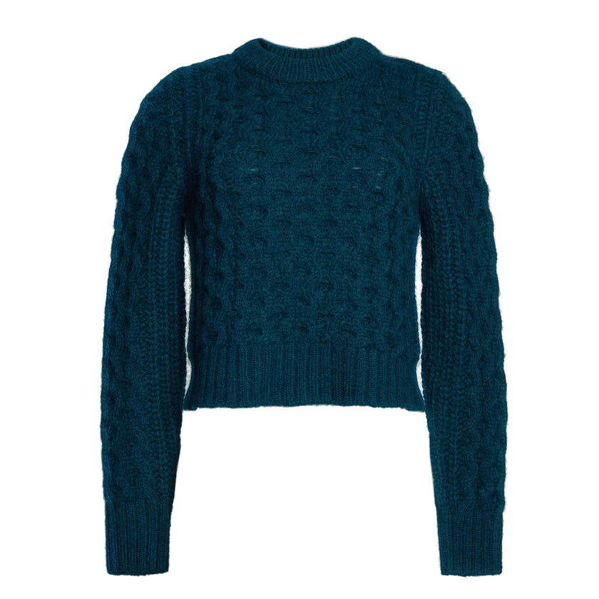 AMARA SWEATER | REGAL GREEN