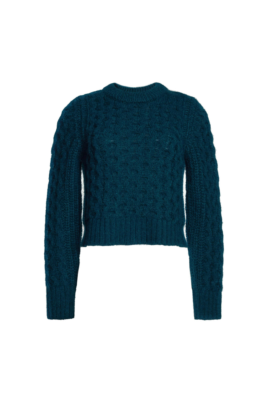 AMARA SWEATER | REGAL GREEN