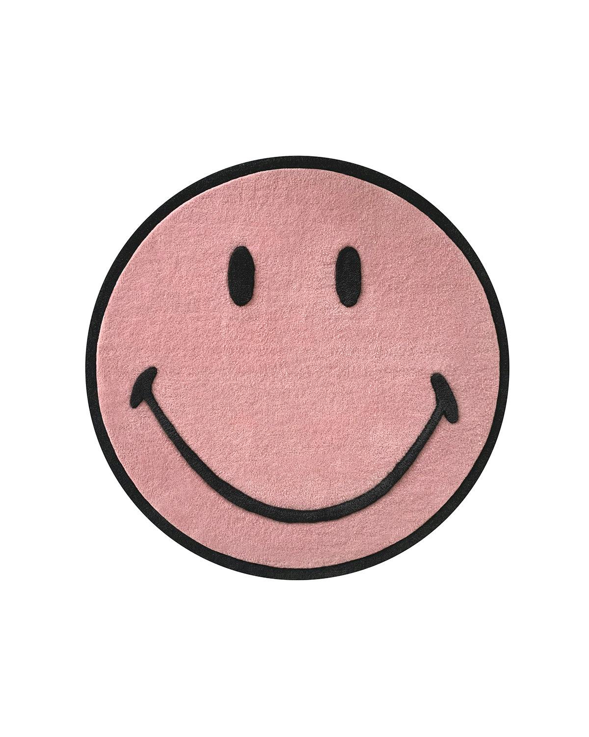 Round Smiley Rug