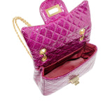 Classic Quilted Sparkle Mini Handbag