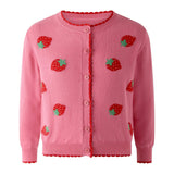 Strawberry Cardigan