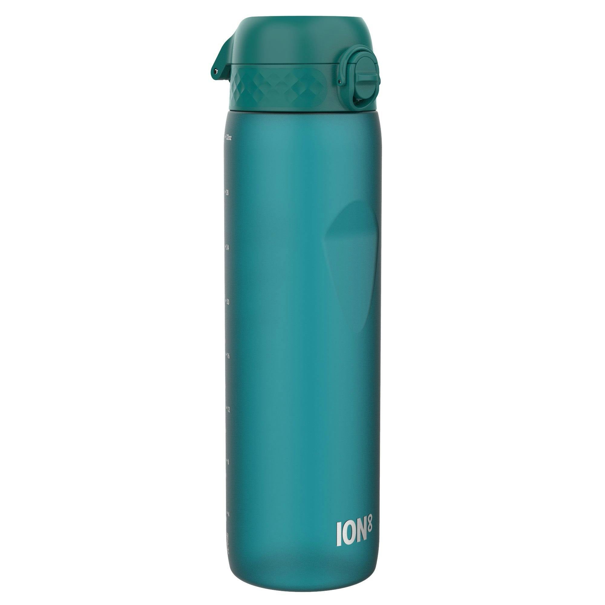 32 oz Ion8 Water Bottle -  BPA Free, Recyclon Plastic - Solid Colors