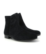 Suede Boots, Black