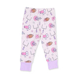 Football Cheer - Short Sleeve Loungewear Set
