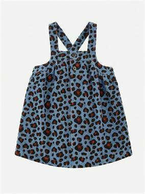 Corduroy Leopard Printed Jumper