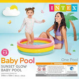 Baby Pool: Sunset Glow - 34x10"