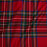 Red Tartan Plaid Convertible One Piece