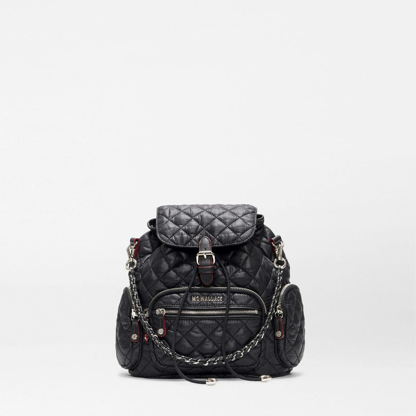Black Mini Crosby Backpack