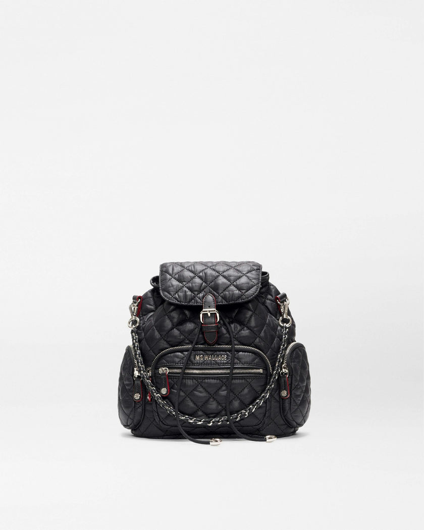 Black Mini Crosby Backpack