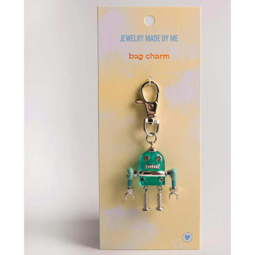 Robot Bag Charm Clip