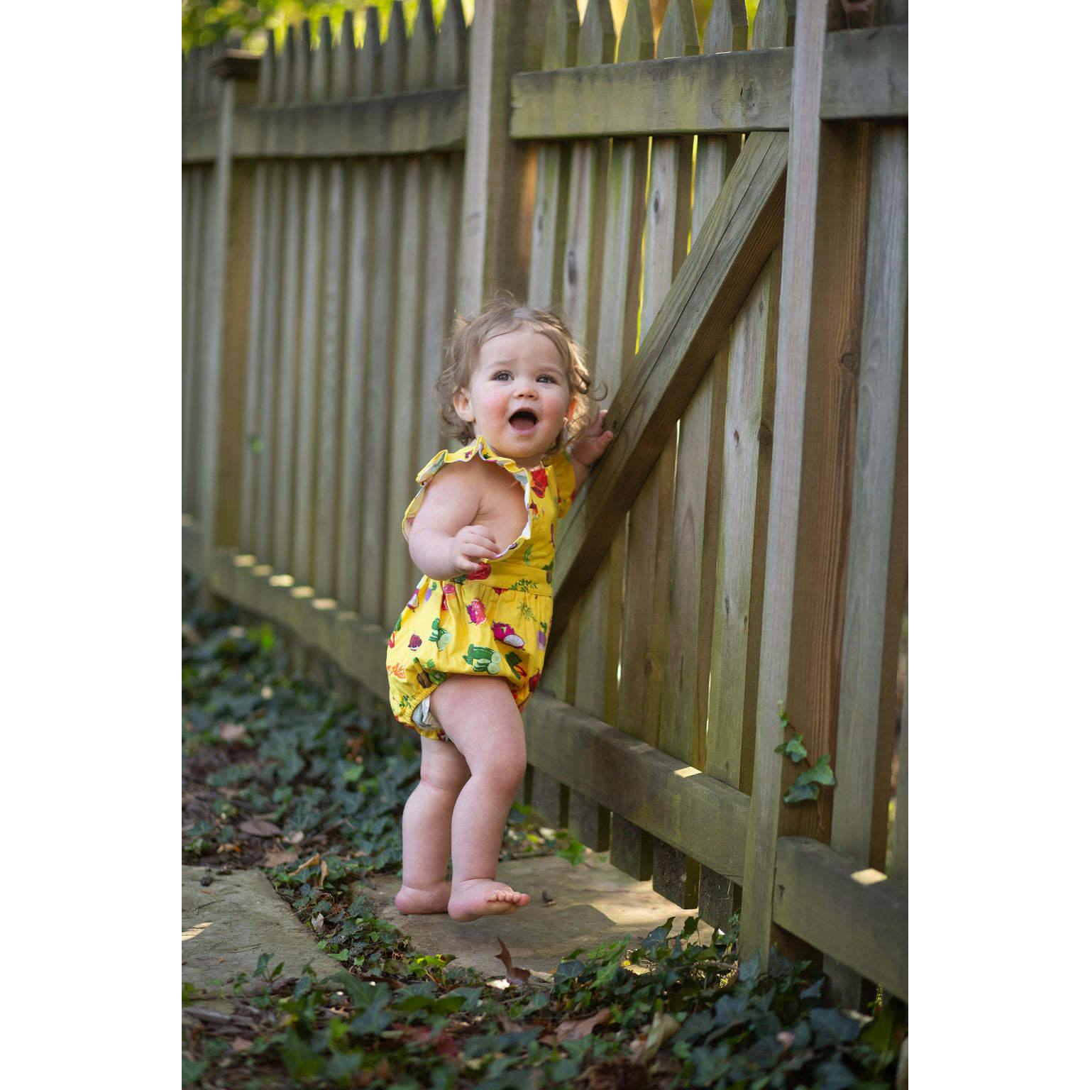 Bubble Romper in Farmer’s Market