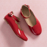 Ondina Ballet Flat | Red Patent Leather