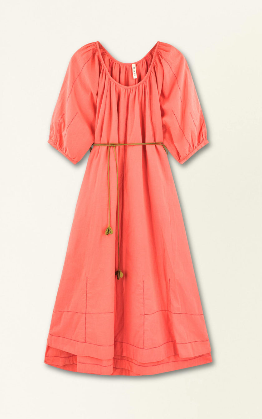 Seville Dress in Lobster