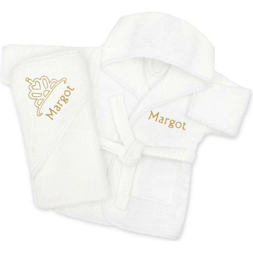 Personalized Little Princess Cozy Cuddles Gift Set, White