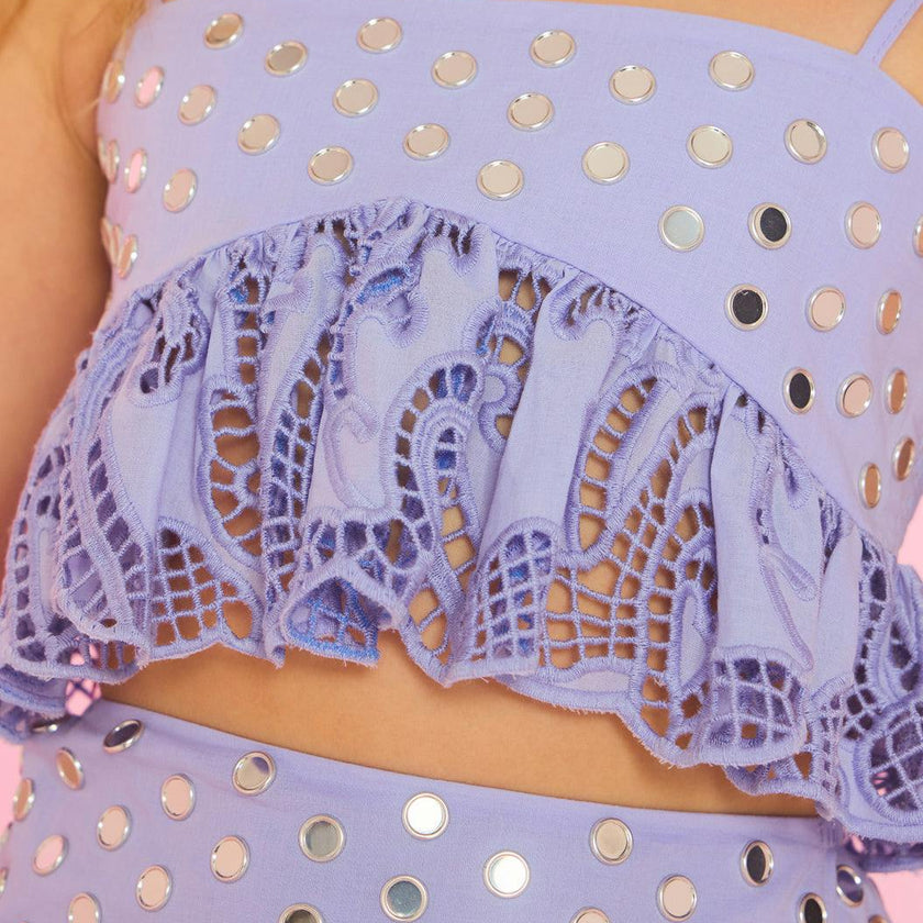 Luciana Embroidered Top