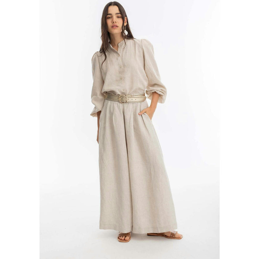 Sabi Linen Pants - Black