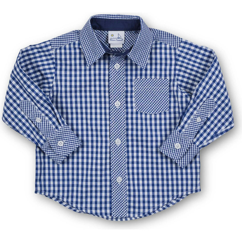 Gingham Button Down Shirt