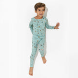 Mushroom Cycle Bamboo Kids Pajamas