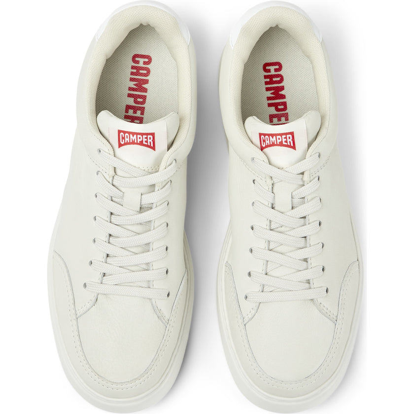 Women's Runner K21 Non-Dyed Leather Sneakers, White