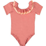 Carlotta Surf Suit in Coral Pink & Peach Pink
