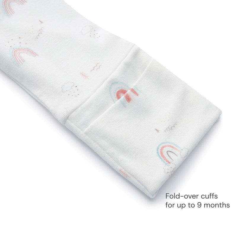 Bamboo Footie Pajama Sleepsuit - Arc en ciel