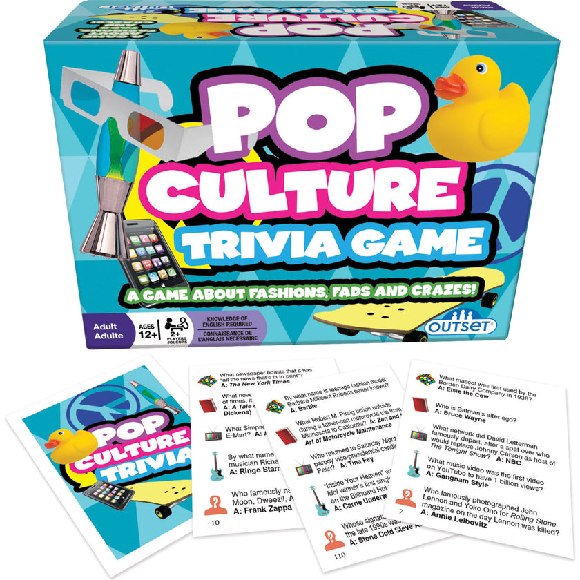 Pop Culture Trivia Family Game