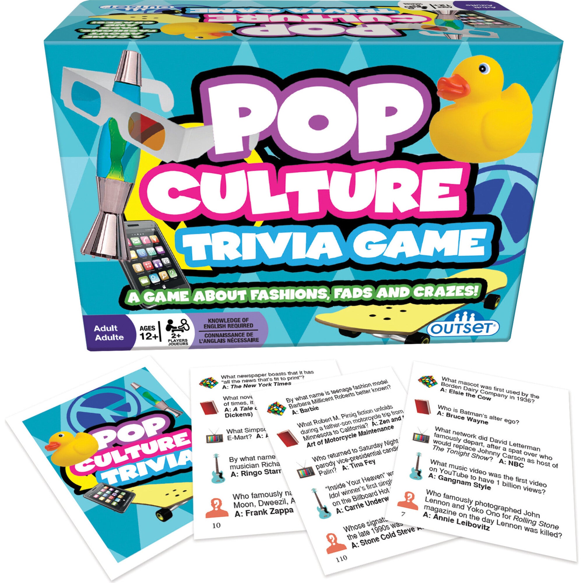 Pop Culture Trivia Family Game