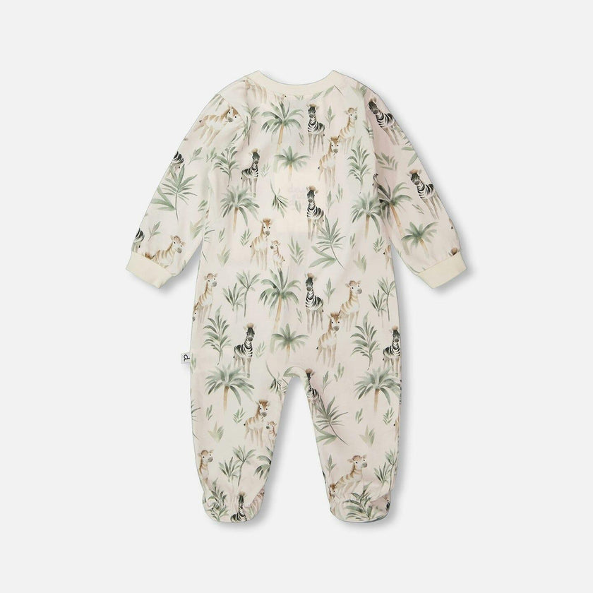 Baby Organic Cotton Jersey One-Piece Pajamas