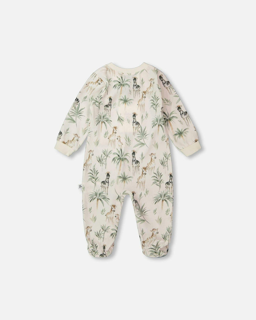 Baby Organic Cotton Jersey One-Piece Pajamas