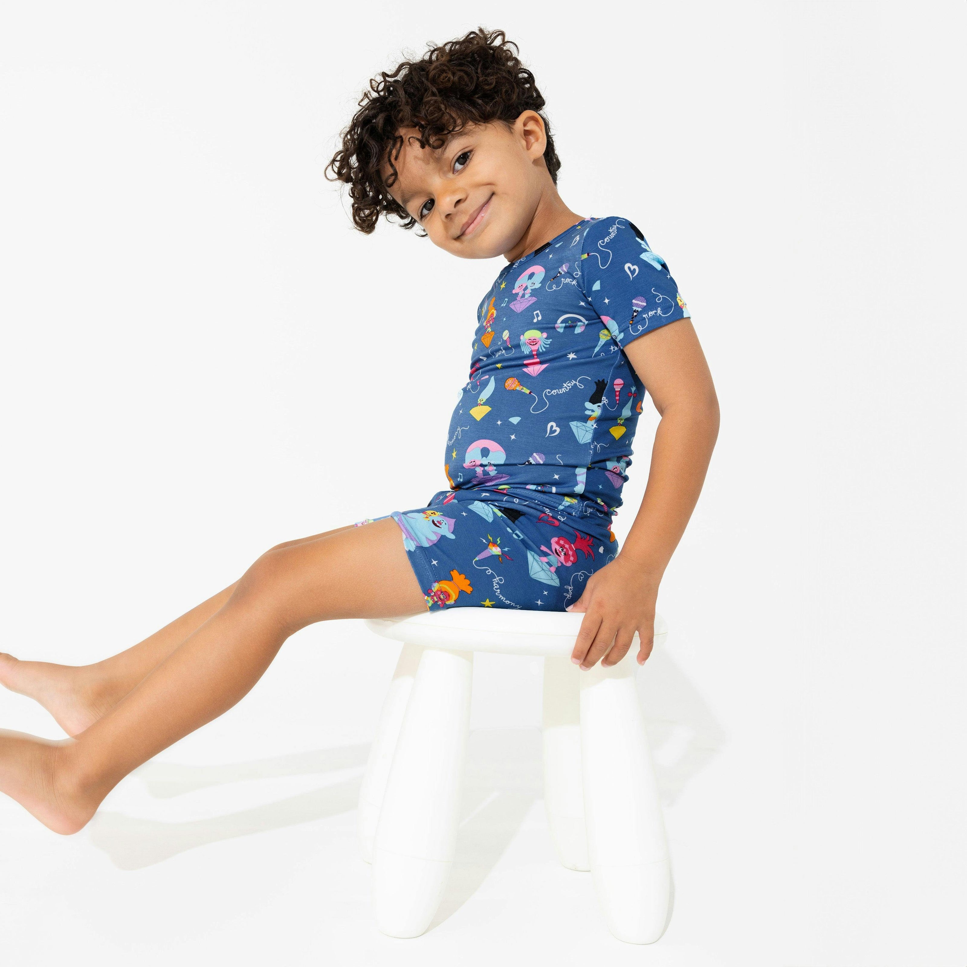 Trolls Music Kids Bamboo Short Set