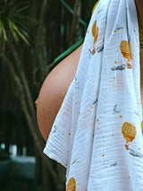Organic Cotton Muslin Swaddle