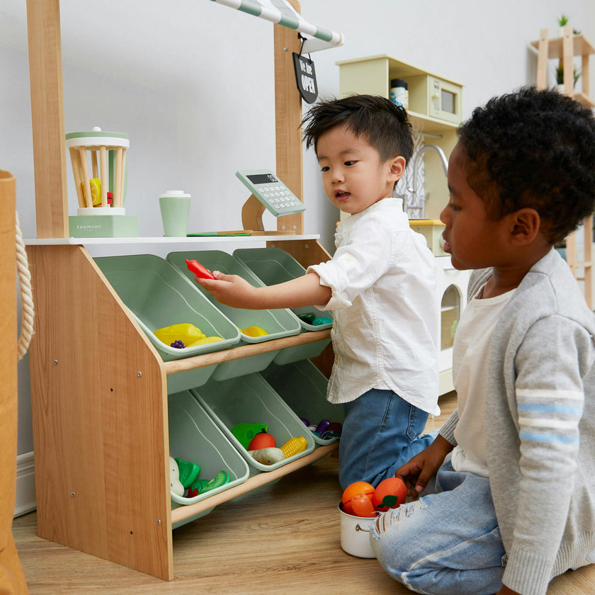 Little Helper Market Play Stand Play Kitchen