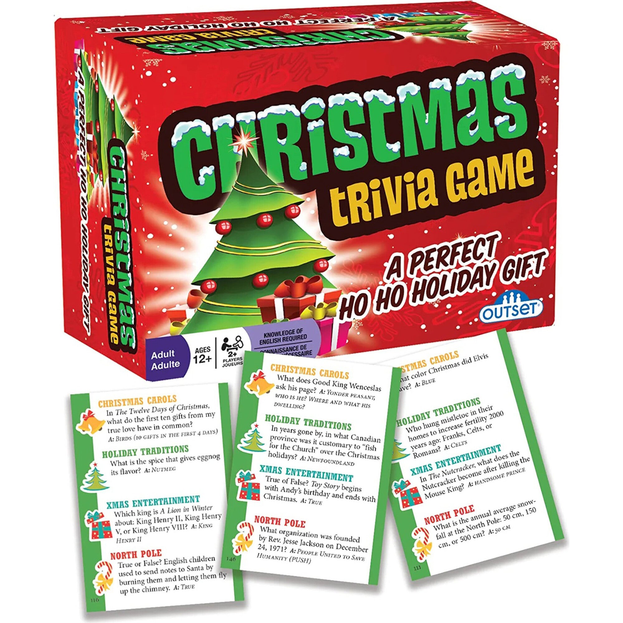 Outset Media Christmas Trivia Game