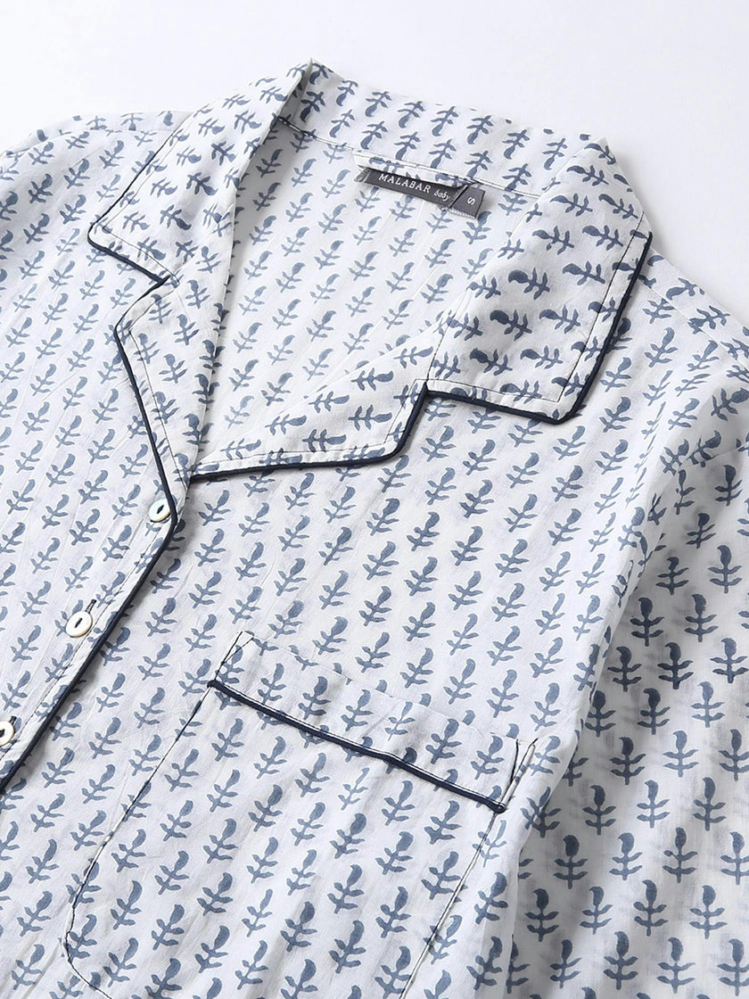 Block-Printed Women's Loungewear Gift Set