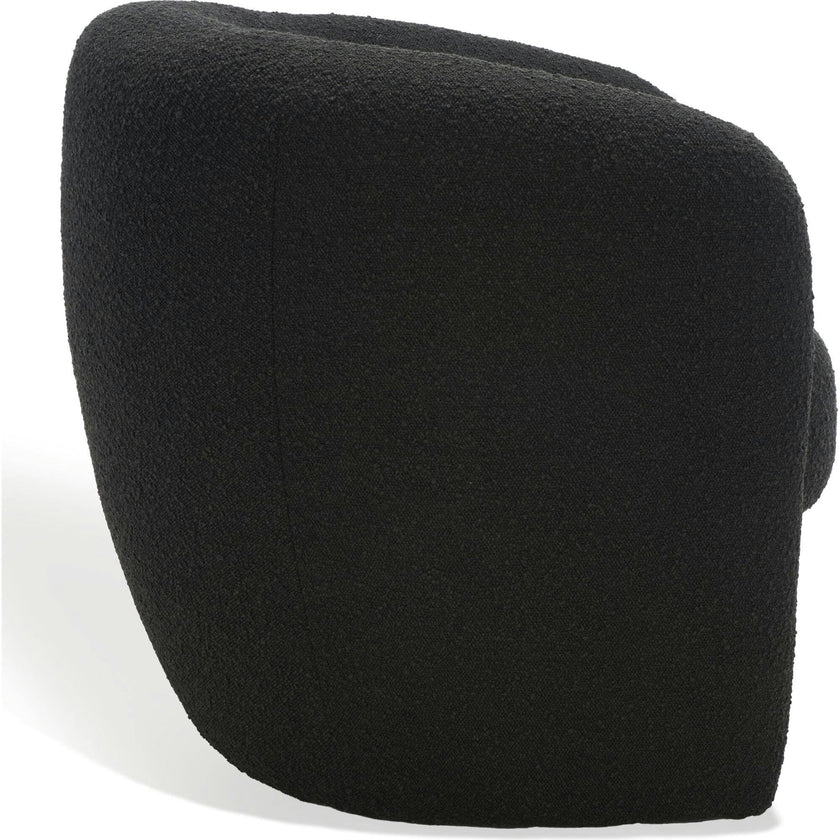 Everly Boucle Barrel Back Accent Chair