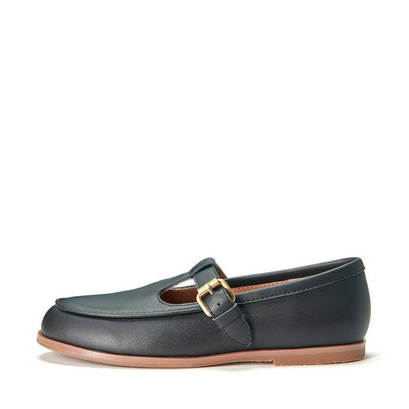 Hannah Leather T-Bar Strap Shoes