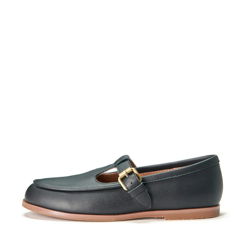 Hannah Leather T-Bar Strap Shoes