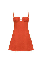 Petal Short Slip Dress