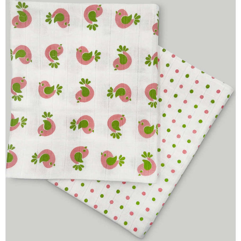 Swaddles and Socks New Baby Gift Set