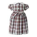 Tartan Frill Front Dress and Bloomers