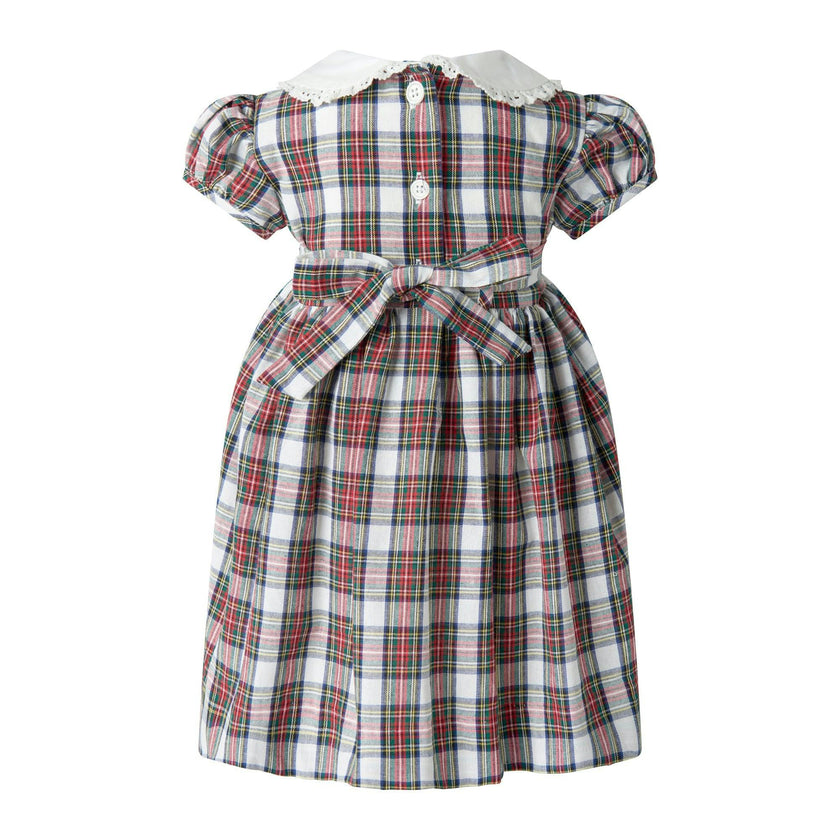 Tartan Frill Front Dress and Bloomers