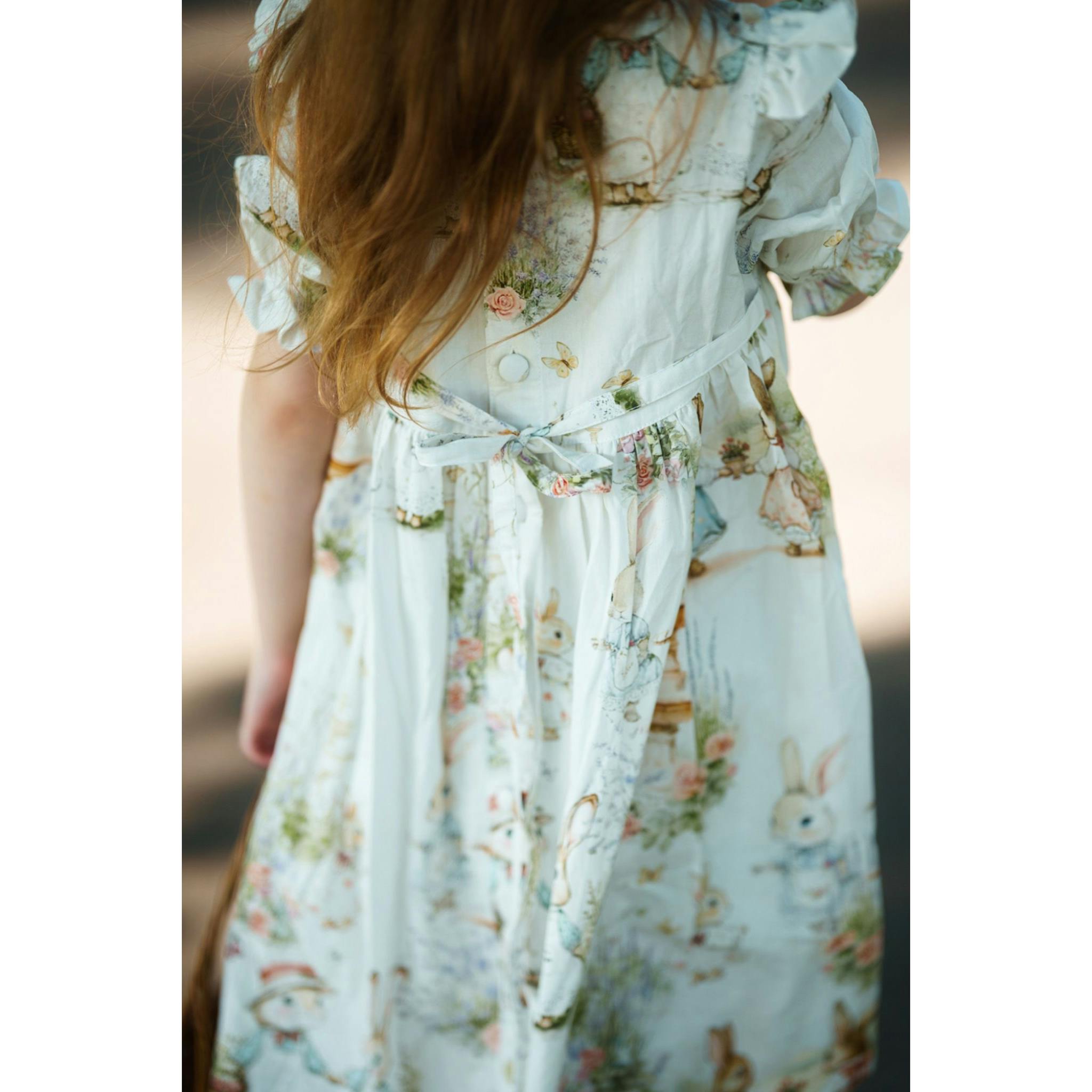 Aoki Dress-Bramble Rabbit Short Sleeve