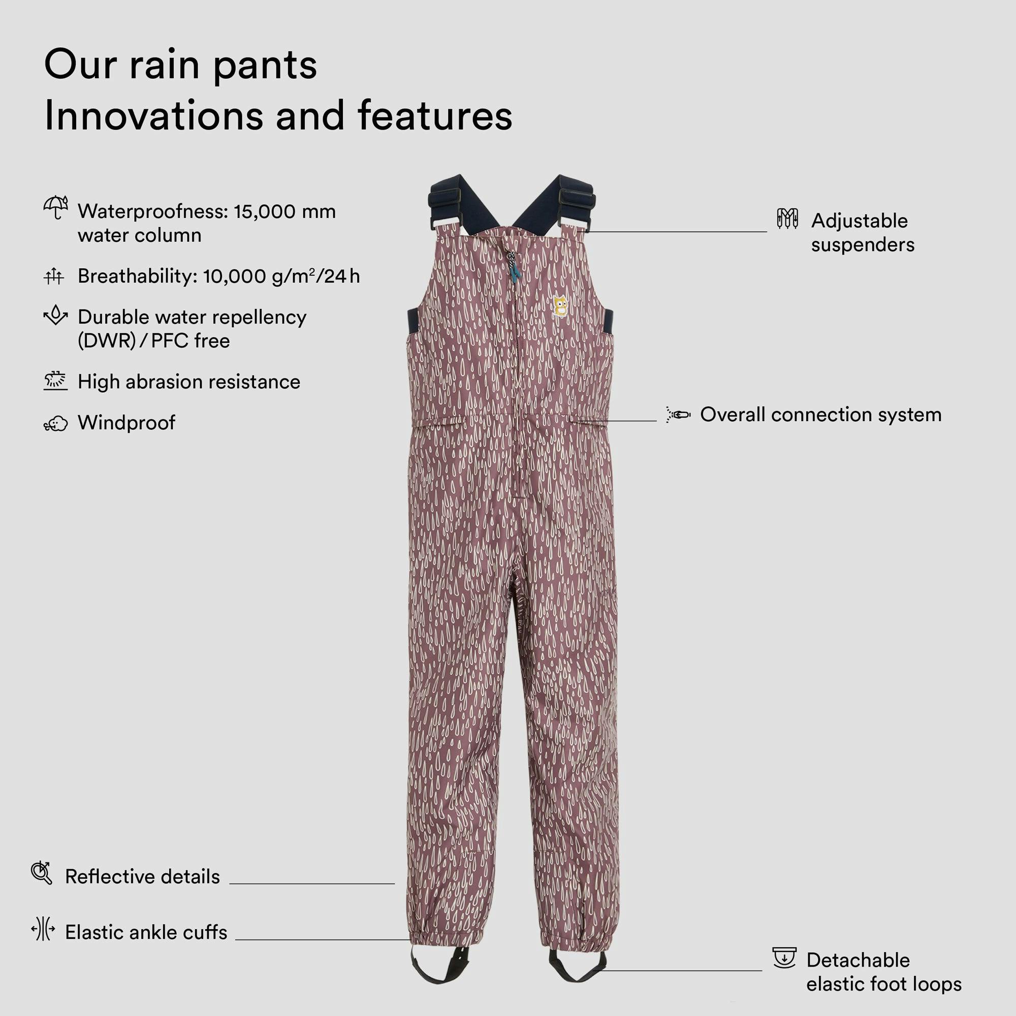 Dan rain pants 