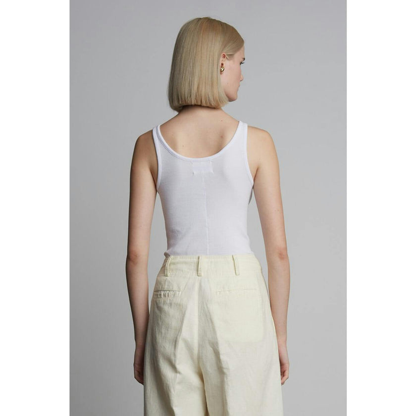 MIA RIB TANK | WHITE
